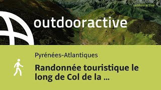 Randonnée touristique le long de Col de la Cuarde par Aumet asp55 de Gîte [upl. by Ralyat]