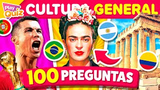 100 Preguntas de Cultura general 🌎 4 ¿Cuánto Sabes 🤓 Play Quiz de Cultura  Preguntas y Respuestas [upl. by Fabyola]