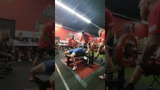 285 lb bench at APU Nationals  Mens 5054 198 lb Raw division 72024 [upl. by Sanfo192]