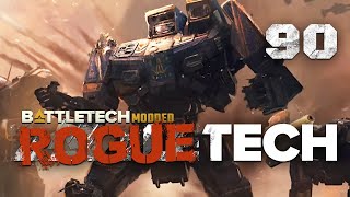 Oh no The Enemies shoot back  Battletech Modded  Roguetech HHR Episode 90 [upl. by Nemajneb192]