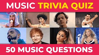 ULTIMATE MUSIC TRIVIA CHALLENGE 🎵 Test Your Musical Knowledge  Music Quiz [upl. by Lorre692]