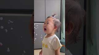 Baby Teaches Dad a 1000 Lesson👶🏻😭😭👨🏻funny shorts [upl. by Linkoski]