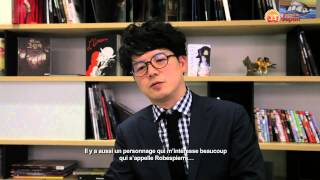 Interview Shinichi Sakamoto  Salon du Livre 2015 [upl. by Hessney]