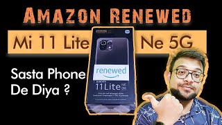 Refurbished Mi 11 Lite Ne 5G phone in 2023  Refurbished phone kaise hote hai   In Hindi [upl. by Silohcin]