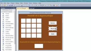 Arreglos Bidimensionales Visual Basic [upl. by Roxie373]