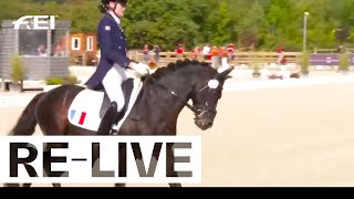 RELIVE  Dressage Freestyle Competition  FEI European Championships for Ponies [upl. by Dominga]