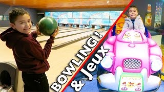 VLOG  DÉFI BOWLING Mère VS Fils amp Salle de Jeux [upl. by Hook]