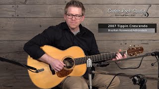 2007 Tippin Crescendo BrazilianAdirondack Spruce played by Matt Thomas [upl. by Bury]