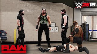 WWE 2K19 Custom Story  THE SHIELD Is Back Again Raw 2018 ft Lashley Lesnar StoryConcept [upl. by Immij]