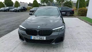 211T2462  2021 BMW 5 Series 520d M Sport Saloon LCI RefId 518918 [upl. by Ennaeus335]