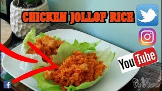 Chicken Jollof Rice   Recipes By Chef Ricardo [upl. by Inman]