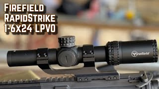 Firefield RapidStrike 16x24 LPVO Do NOT Overlook This Optic if Youre on a Budget [upl. by Akenehs]