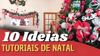 👉 10 IDEIAS PARA DECORAÇÃO DE NATAL ✨ [upl. by Stacy]