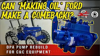 4610 Ford Tractor MAKIN OIL Lucas  CAV Pump Repair Rebuild for CCEQUIPMENT1985 60HP 3cylinder [upl. by Richardson554]