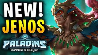 JENOS NEW BUILD IS UNKILLABLE  Paladins Gameplay Build [upl. by Notlimah]