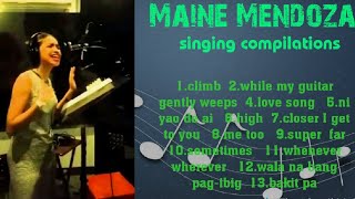 Maine Mendoza live songs compilation [upl. by Urial560]