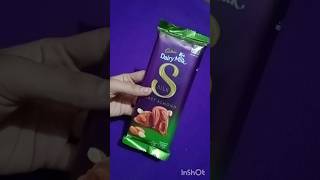 Cadbury Dairy Milk silk roasted Almond chocolate 👌🤤😋dairymilk chocolate ytshorts youtubeshorts [upl. by Osrock971]