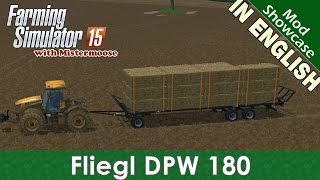 Farming Simulator 2015  Fliegl DPW 180  Mod Showcase [upl. by Osswald182]