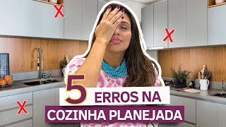 5 MAIORES ERROS EM MÓVEIS DE COZINHA PARTE 2 [upl. by Harrus]