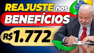 SAIU NOVO REAJUSTE de 637 nas APOSENTADORIA do INSS  VEJA a TABELA de VALORES do SALÁRIO MÍNIMO [upl. by Barbra]