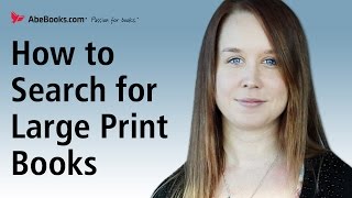 How To Search and Find Large Print Books [upl. by Hgieleak407]