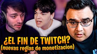 ELDED HABLA DE EL FIN DE TWITCH Nuevas Reglas de Monetización [upl. by Grosz424]