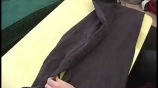 How to Fold Shirts amp Pants  Folding Pants [upl. by Ardien94]