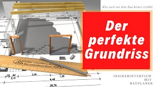 Der perfekte Grundriss  TIPPS VOM PROFI  Interview mit Bauplaner [upl. by Appilihp]