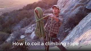 How to Coil a Climbing Rope [upl. by Teodora]