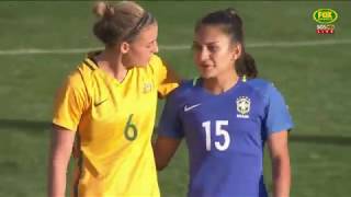 Australia Westfield Matildas vs Brazil WNT Highlight [upl. by Dupaix]