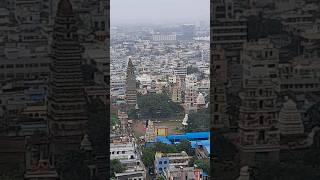 View from Panakala lakshmi Narasimha swamy temple Mangalagiri Mangalagiri [upl. by Tronna]