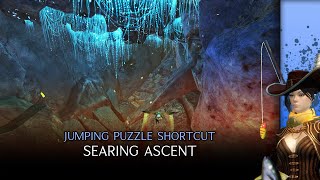 Guild Wars 2 Jumping Puzzle Shortcut  Searing Ascent updated [upl. by Oal735]