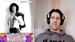 Birdland by Patti Smith Horses full album reaction [upl. by Kroy2]