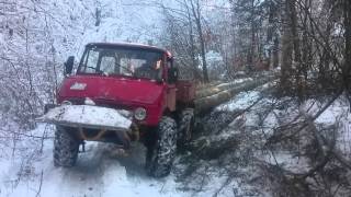 Mercedes Unimog snow extreme Lubo 9 [upl. by Atwahs]