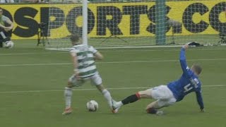 John Lundstram RED CARDED for BRUTAL Tackle on Alistair Johnston 😡 Kenny Miller LASHES OUT at Ref [upl. by Jaylene]