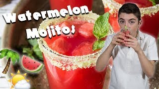 Watermelon Mojitos  Cocktails for Kids No Alcohol  Eitan Bernath [upl. by Theressa230]