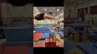 Spotters are literally life savers 🤯 gymnastics gymnast spot save fail olympics pov sports [upl. by Dualc]