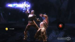 Kingdoms of Amalur Reckoning  ME3 Armor Unlock and 3 Weapon Sets Gameplay Xbox 360 [upl. by Irret174]