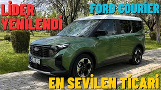 Ford Courier 2024 İnceleme 10 Ecoboost Otomatik Vites  Yeni Ford Courier Tourneo Sınıfın Lideri Mi [upl. by Clerc224]