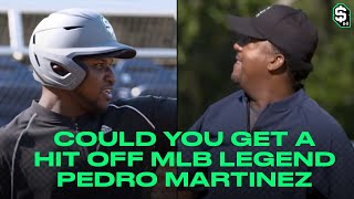 Could you get a hit off MLB legend Pedro Martinez  Bet Friend [upl. by Akirdnuhs71]