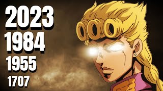 Giornos Theme through the years🎵 [upl. by Chemush620]