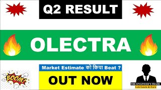 Olectra Greentech Q2 Results 2025  Olectra Results Today  Olectra greentech share latest news [upl. by Amerak]