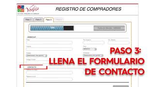 Tutorial 1  ¿Cómo me registro [upl. by Fredel802]