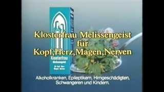 Klosterfrau Melissengeist Werbung 1987 [upl. by Enaj44]