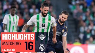 Resumen de Real Betis vs Real Madrid 11 [upl. by O'Toole]