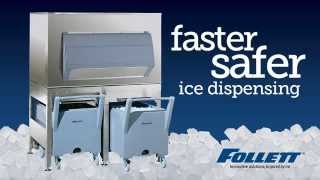 Follett Ice Storage and Transport vs other bins [upl. by Llehsam]