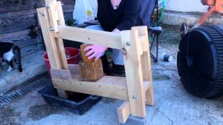 The Wooden Briquette Press [upl. by Mcallister393]