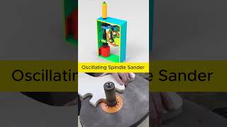 Oscillating Spindle Sander engineering cad machine solidworks 3dprinting mechanicalengineering [upl. by Lledniw478]