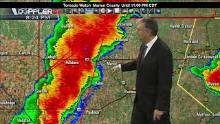 KAKE First Alert continuous coverage of Andover tornado 4292022 [upl. by Hagen]