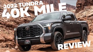 2022 Tundra ONE YEAR Review [upl. by Netsryk]